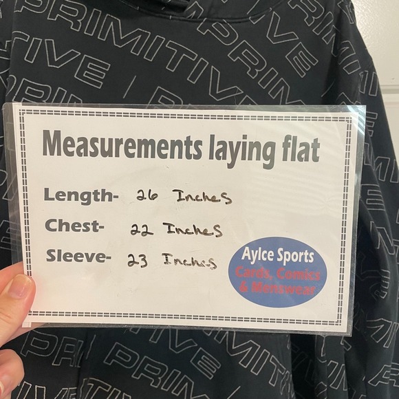 Primitive Skateboarding All Over Print Pullover‎ Hoodie Sweatshirt - Picture 2 of 7